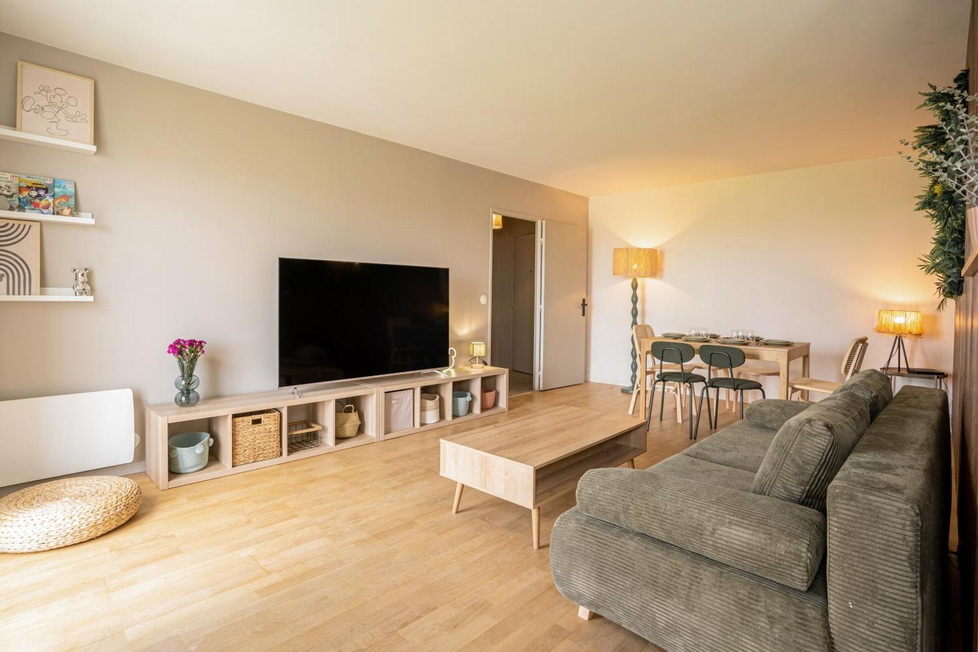 Magic Garden 6 Personnes Parking Prive A 20M Du Rer Apartment Serris Exterior photo